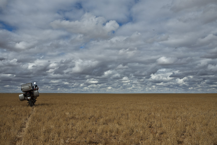 The wide open spaces of central Australia