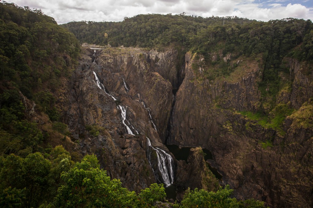The massive Barron Falls